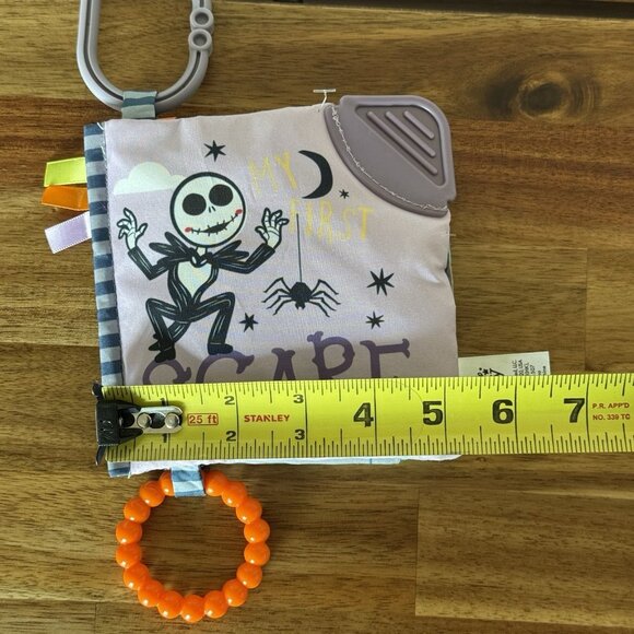 Disney Baby My First Scare The Nightmare Before Christmas Infant Soft Book Toy - Picture 11 of 13